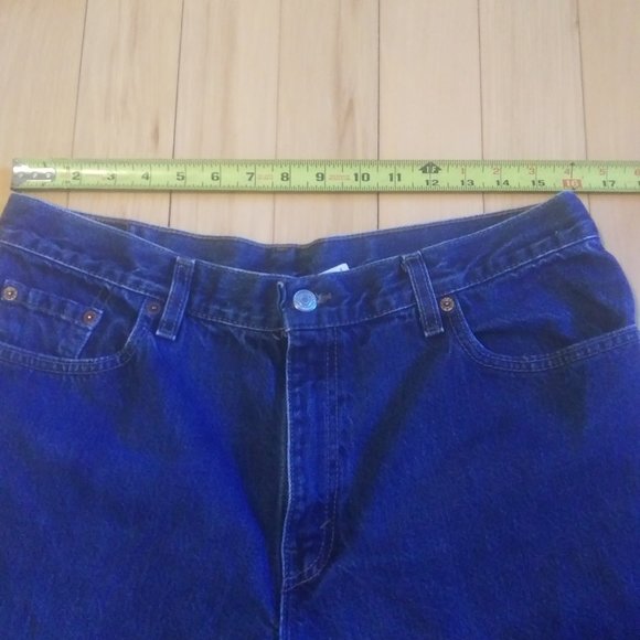 Levi's 577 low rise loose fit 16 M Miss jeans - Picture 6 of 13